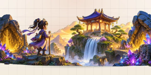 江山美景画